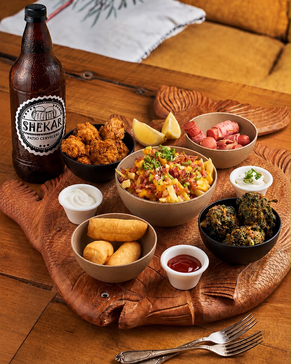 Foto de 1 Picada caliente + 1L de cerveza artesanal