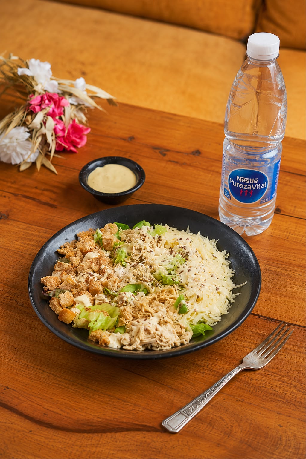 Foto de 1 Ensalada caesar + 1 Agua