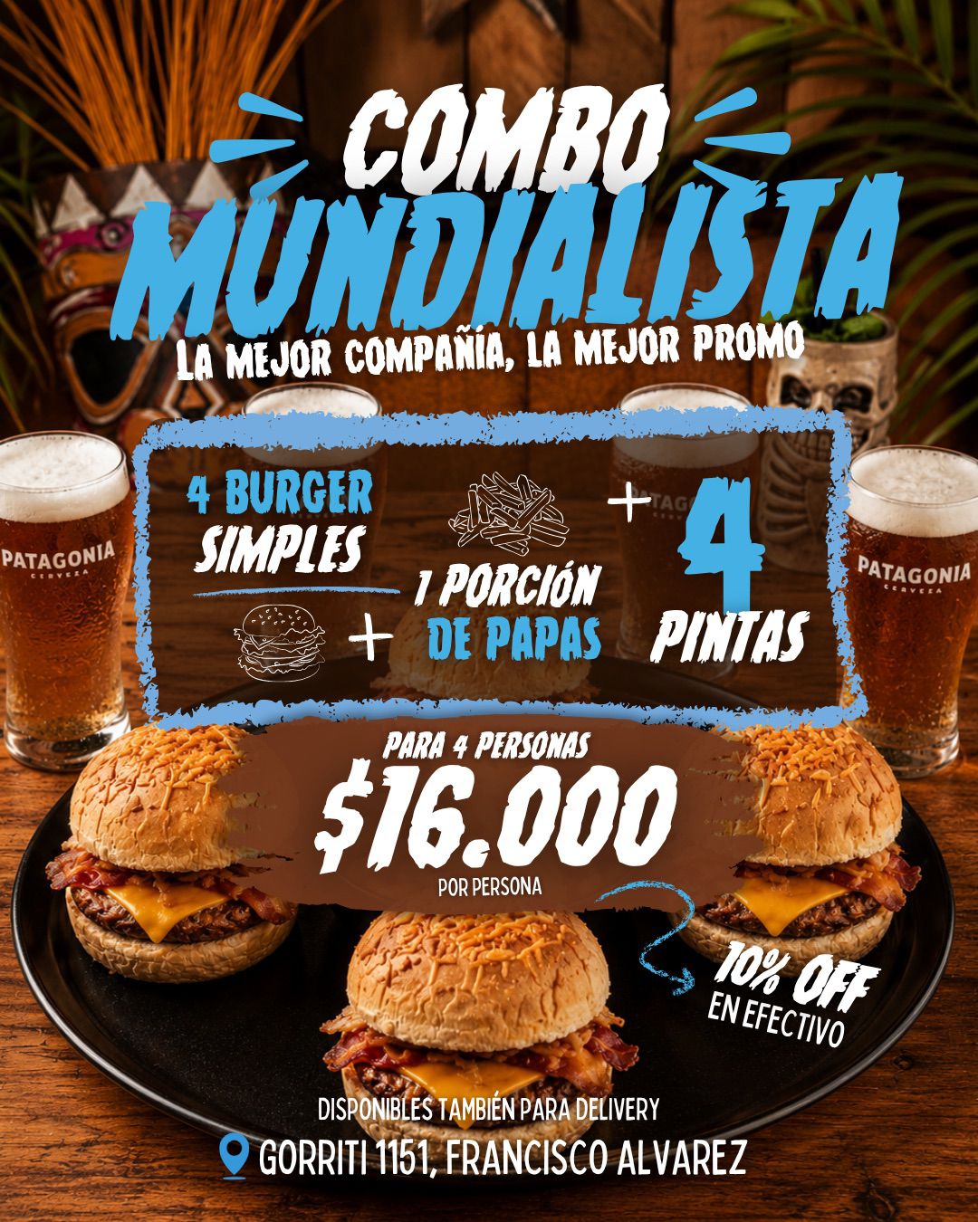 Foto de 🍔 Combo Burger