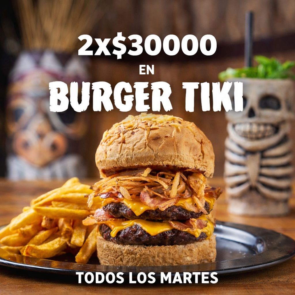 PROMO BURGUER MARTES 2x$30.000
