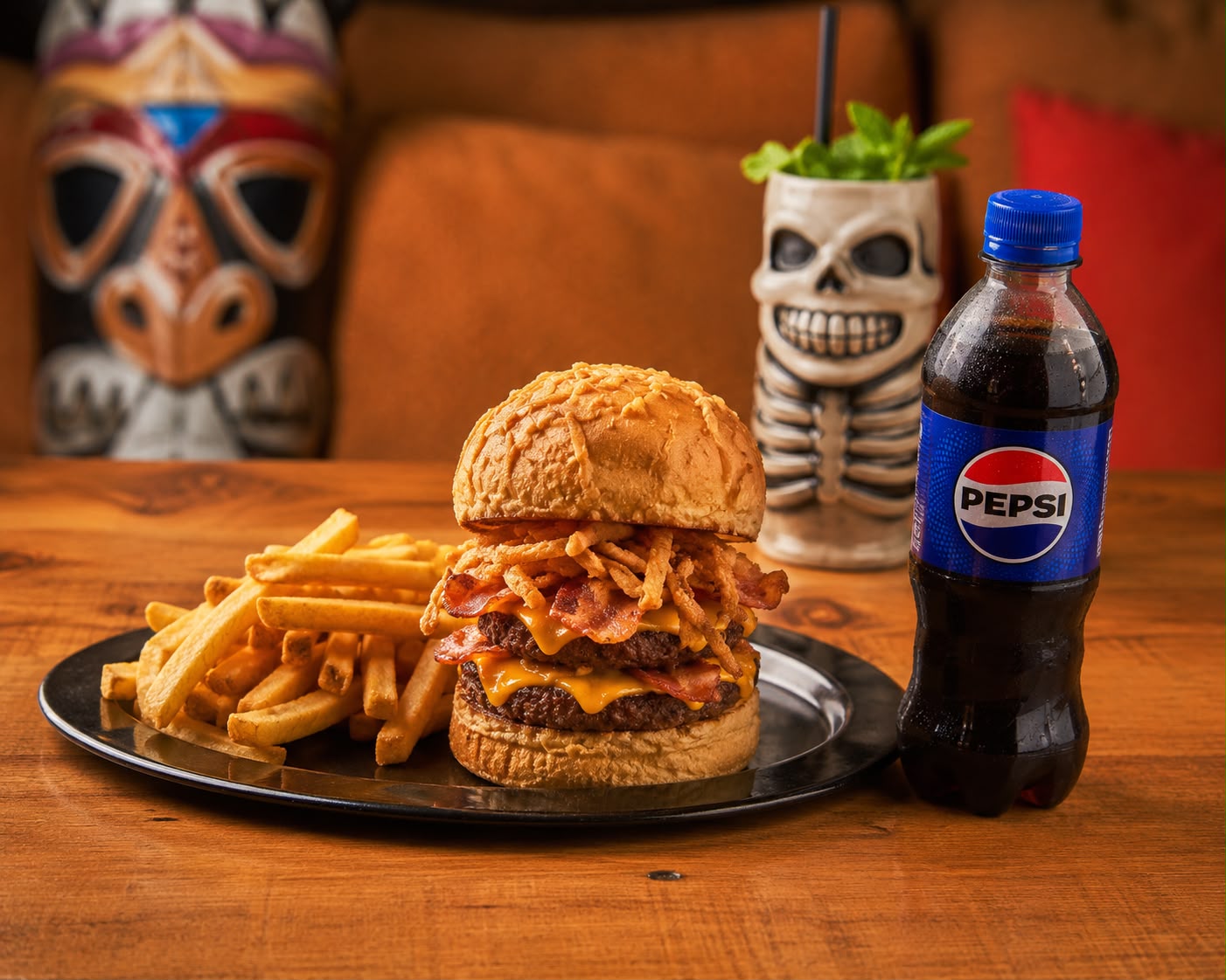Foto de 1 Burger tiki + 1 Gaseosa