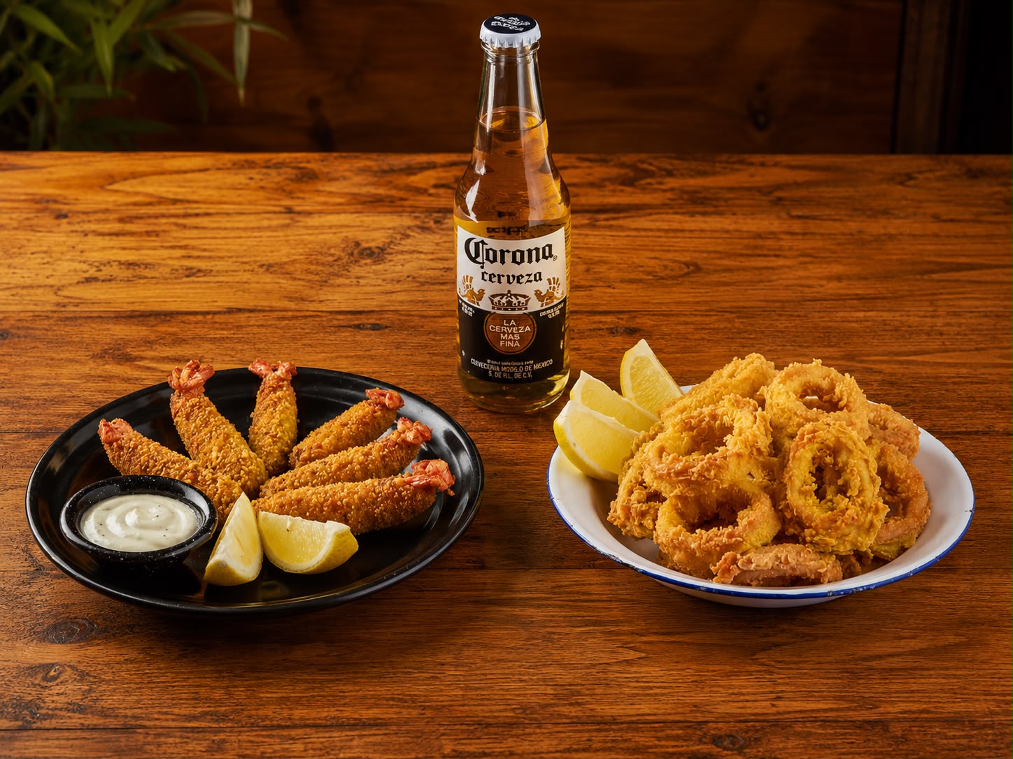 Foto de Rabas + Langostinos + corona 710ml
